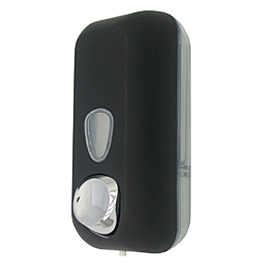 Soap dispenser (714) 11x9x22 cm Black 550gr
