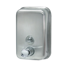 INOX satine soap dispenser 10x11x15,4 cm 500ML