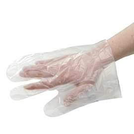  Gloves Clean Hands with 3 fingers 100PCS