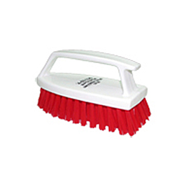 1015R HANDHELD BRUSH WITH HANDLE RED 155 X 70 X 80 - 6 PCS.