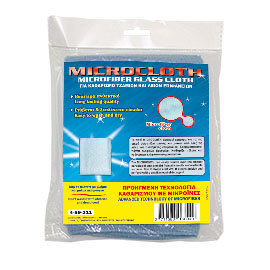 Microfiber for windows blue 32x40cm 40pcs