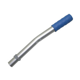 Blue aluminum grip with clips GLASS