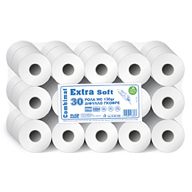 WC PAPER ROLL EXTRA EMBOSSED 2PLY 30 X 130 GR