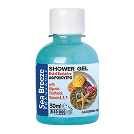 Shower Gel SEA BREEZE 30ml 231 pcs pack