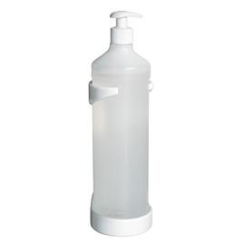 Base with bottle for Alcohol Gel, plastic 1000 ml