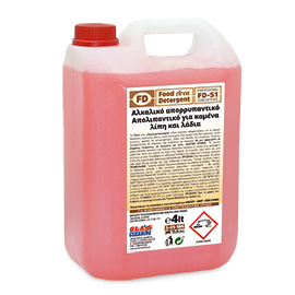 FD-51 Cleaning Degreaser for Burnt fats - oils 4L