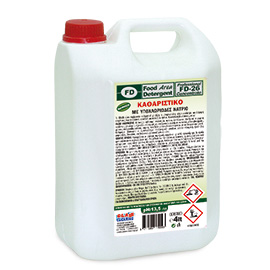 FD-26 Disinfectant - Cleaner with Sodium Hypochlorite, thick 4L